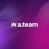 A.Team's company logo