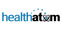 Healthatom's company logo