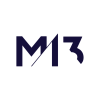 M13's company logo